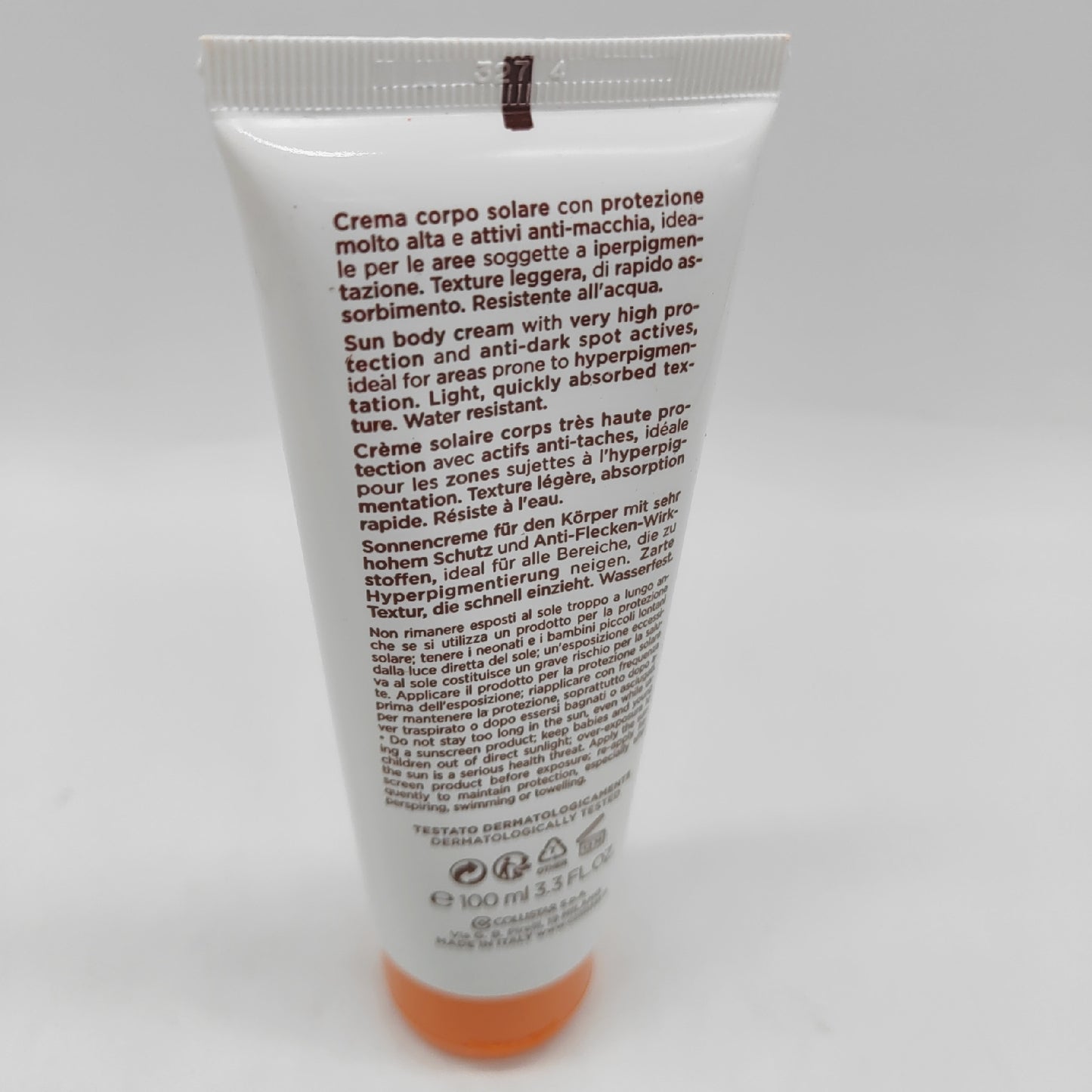 Corrective Gesichtspflege Hautpflege Body Cream 100ml AM SPF50 Plus Anti Flecken Premium
