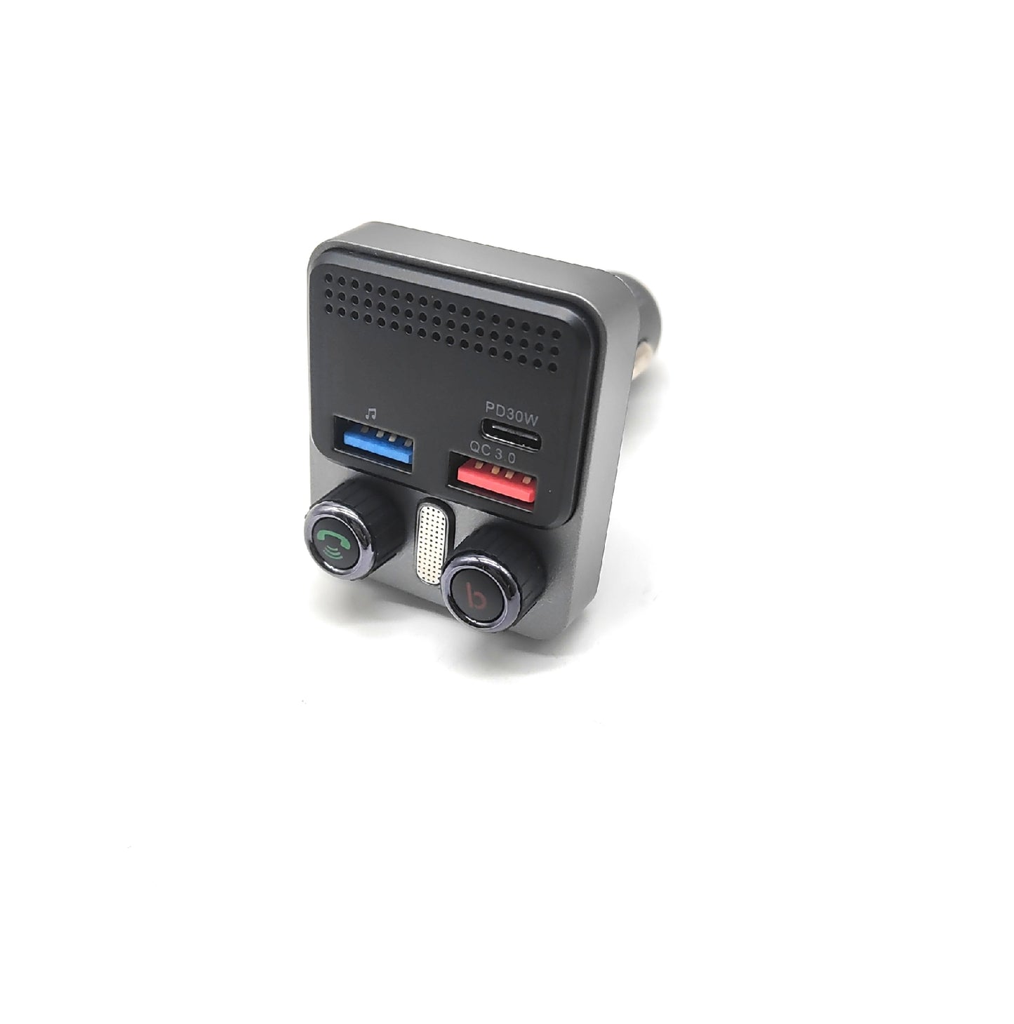 GizmoVine Auto FM Transmitter Bluetooth Adapter KFZ Zubehör Modell 48W Schnellladen Mehr