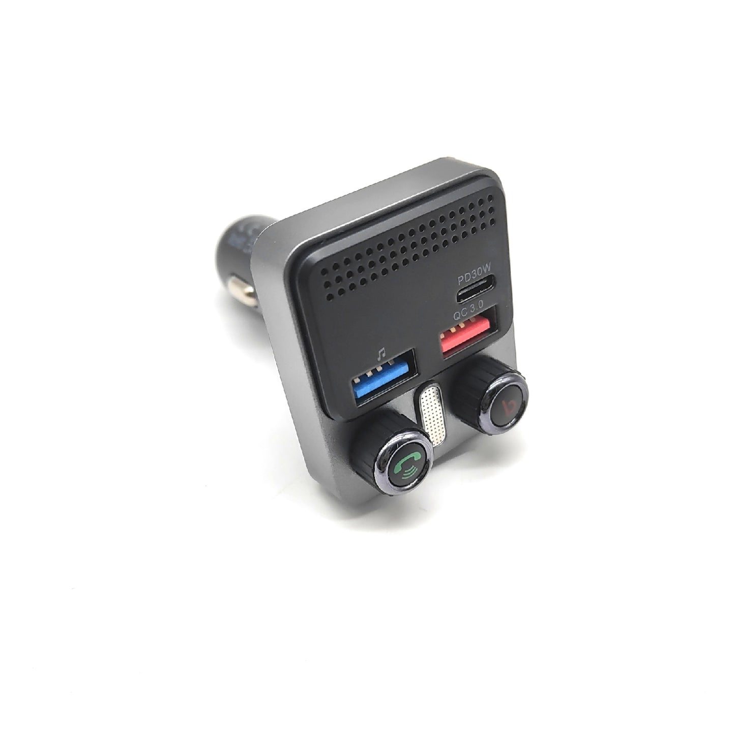 GizmoVine Auto FM Transmitter Bluetooth Adapter KFZ Zubehör Modell 48W Schnellladen Mehr
