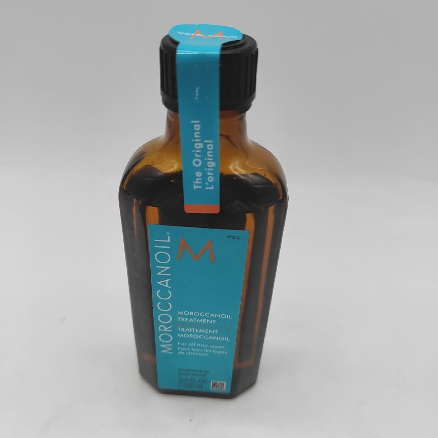 Moroccanoil Behandlung Argan Öl Original Haaröl geöffnet gut gefüllt