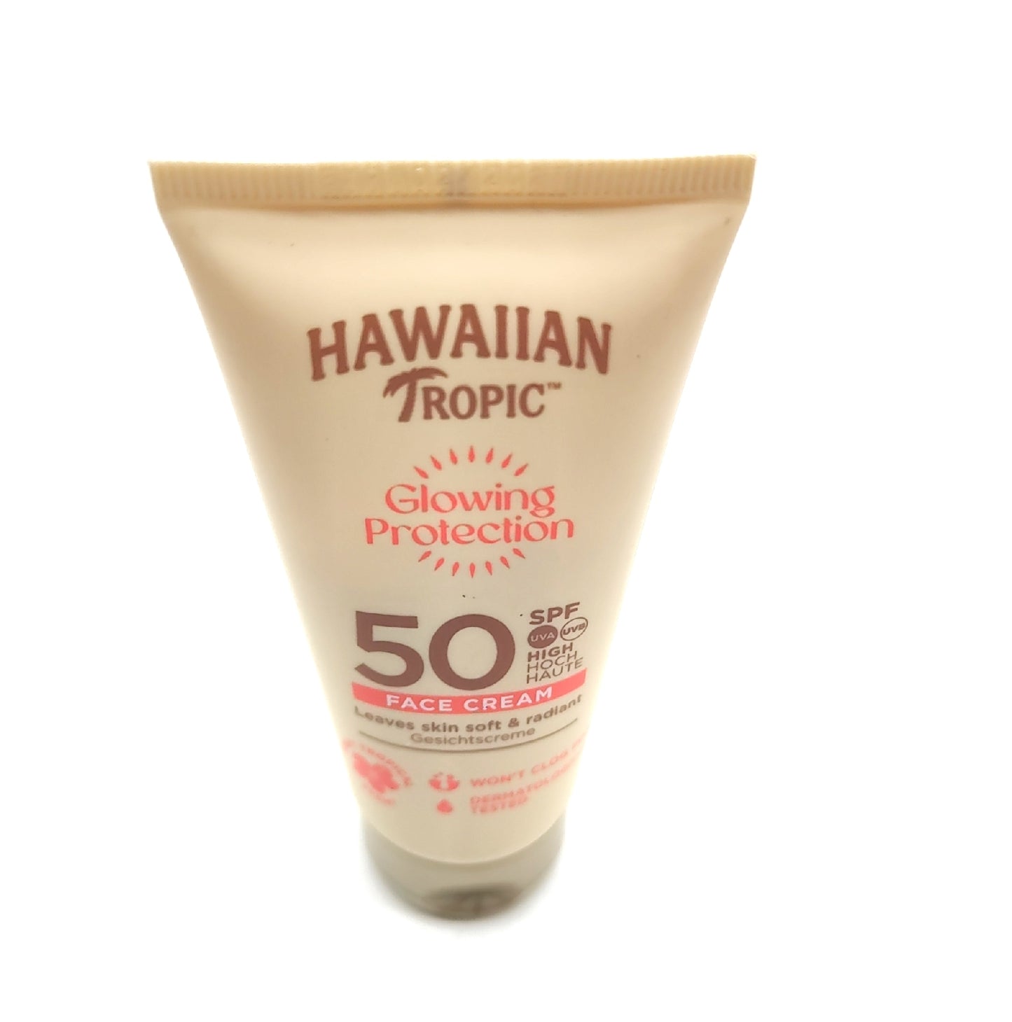 Hawaiian Tropic Gesichts Sonnenlotion Sonnenpflege Glowing Protection wasserfest Strahlenschutz