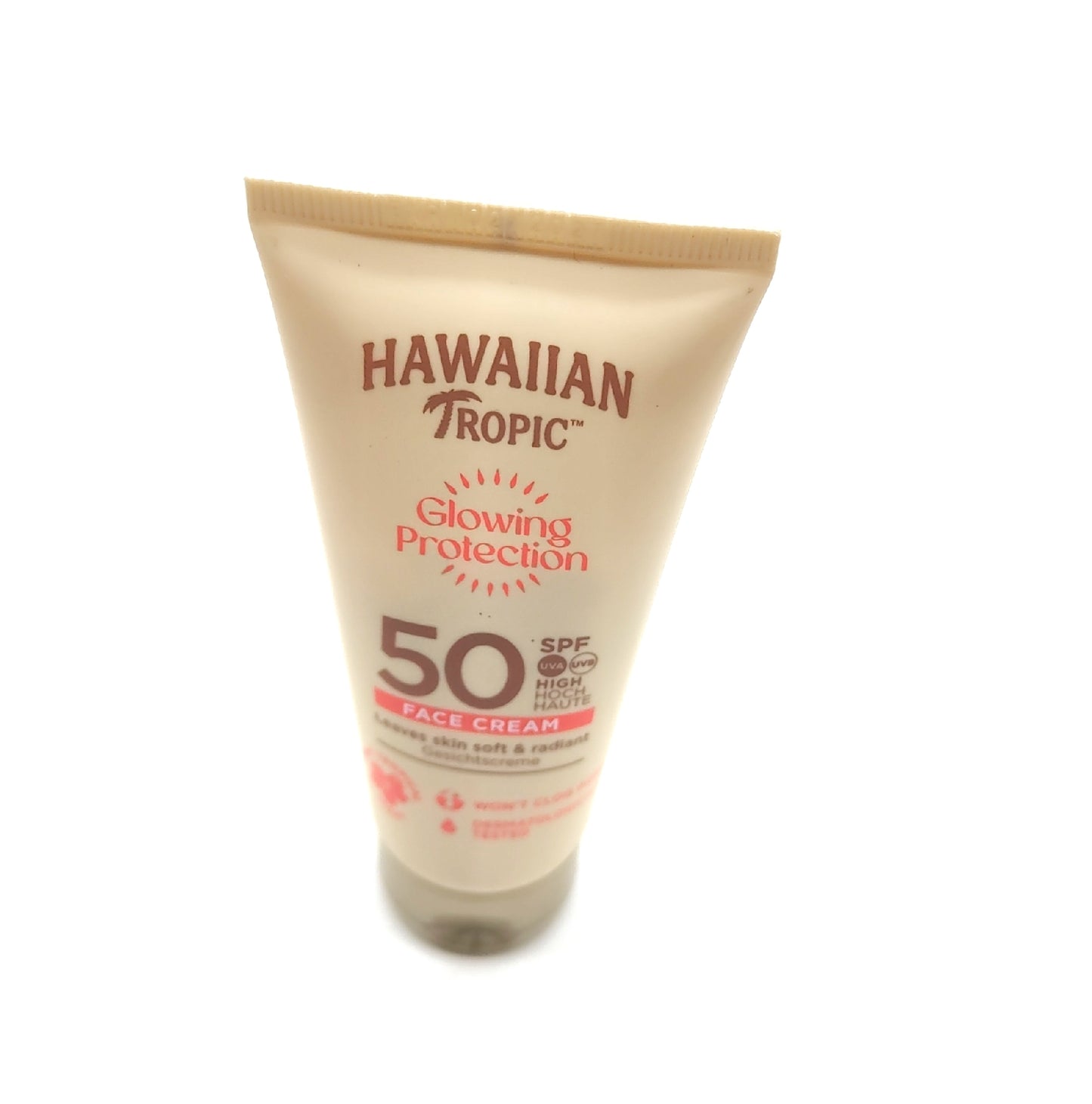 Hawaiian Tropic Gesichts Sonnenlotion Sonnenpflege Glowing Protection wasserfest Strahlenschutz