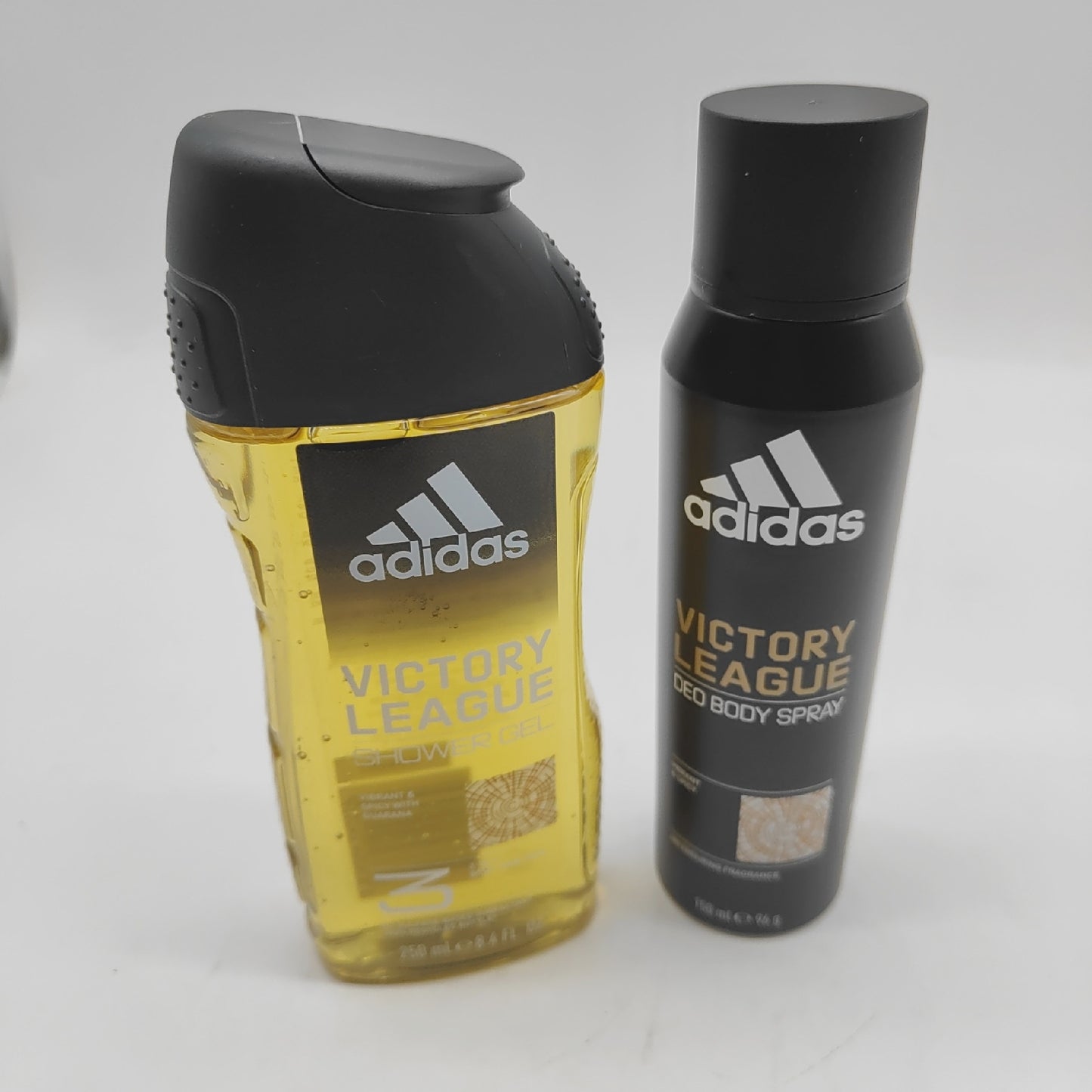 adidas Duschgel Körperspray Körperpflege Victory League Erfrischung 150ml Set