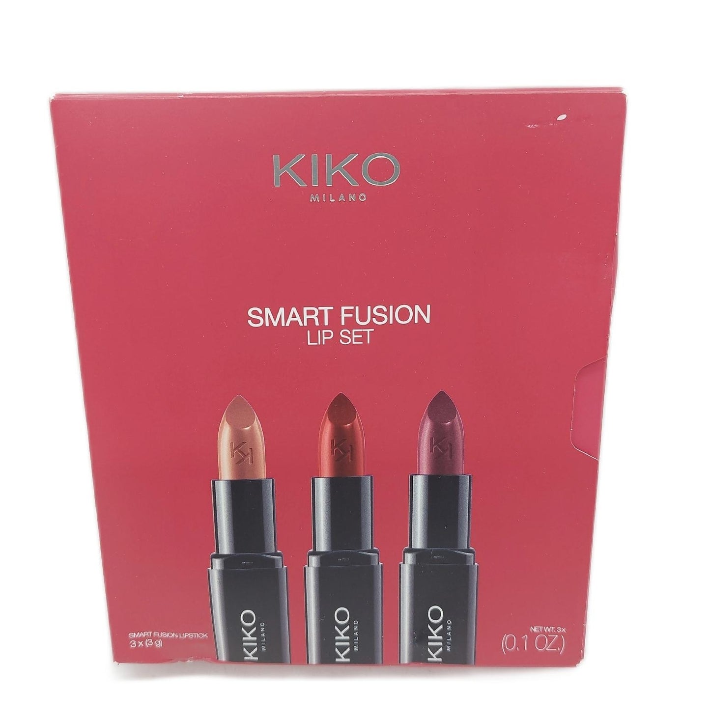 KIKO Milano Lippen Set Lippenpflege Smart Fusion 02 Geschenkset Matt Samtig Pflege