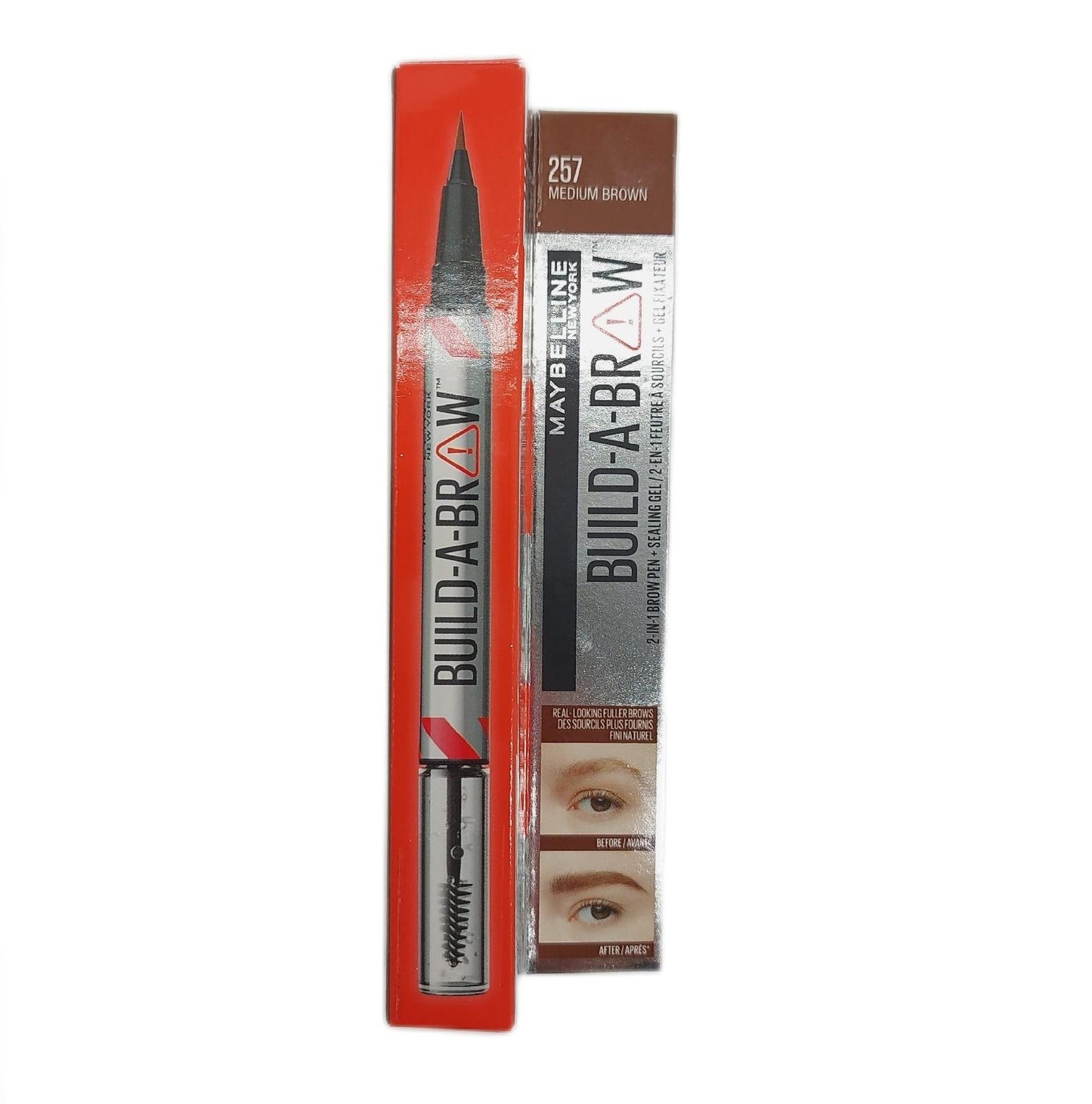 Maybelline New York 2-in-1 Augenbrauenstift und -gel für volle und dichte Augenbrauen