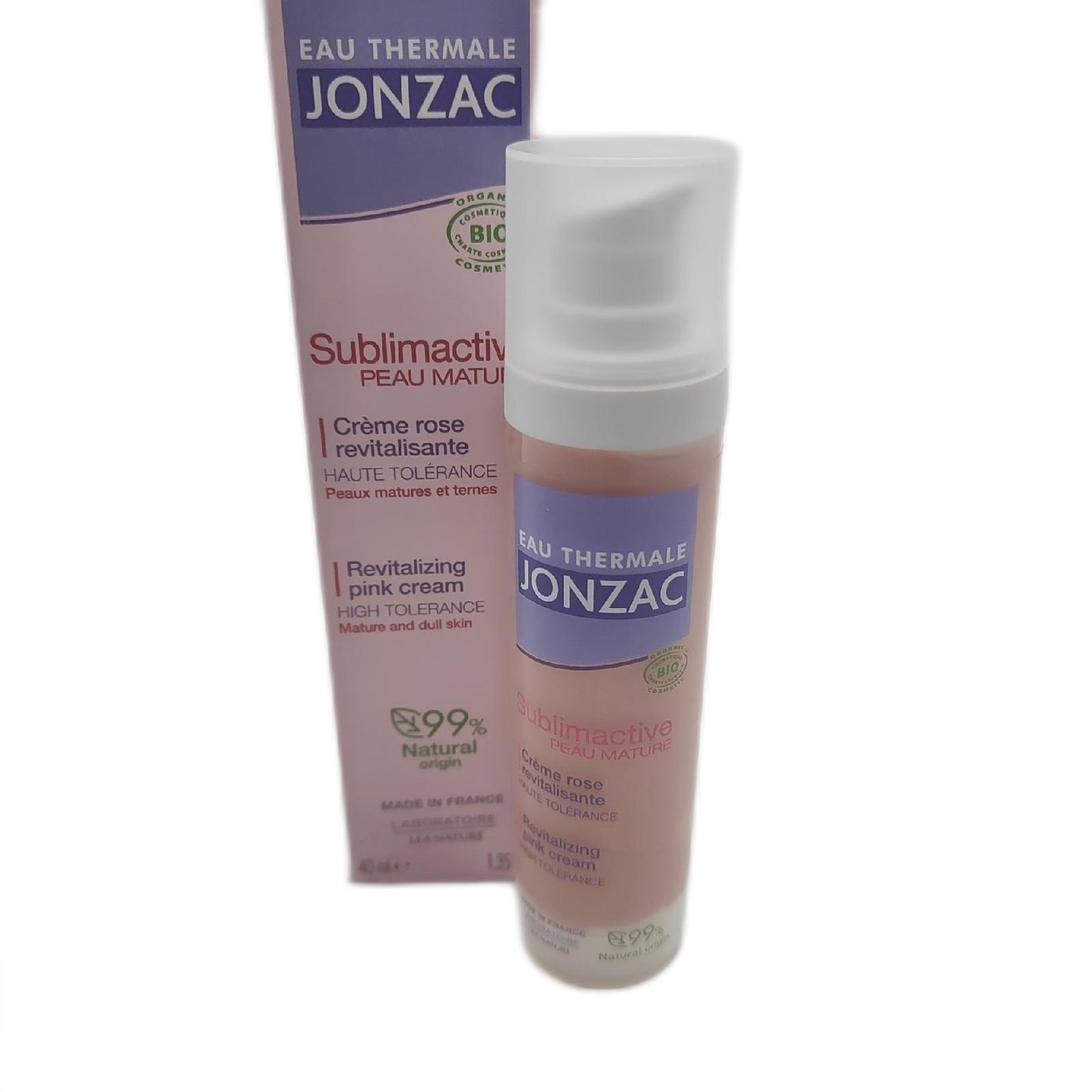 Jonzac Gesichtscreme Hautpflege Sublimactive Revitalisierende Rosencreme für