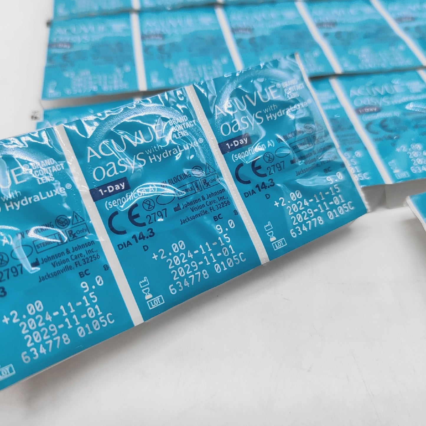 ACUVUE OASYS 1 Day HydraLuxe Technologie Tageskontaktlinsen 29 St