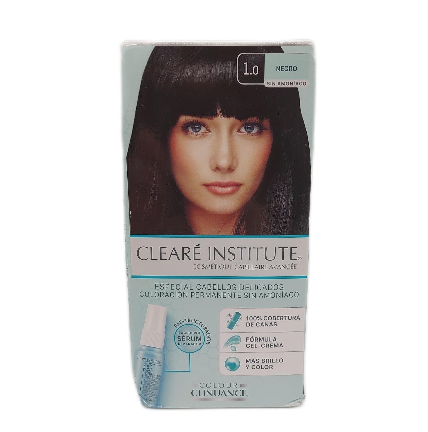 Colour Clinuance Haarfarbe Haarpflege 1 0 Schwarz dauerhaft intensive Farbkraft für empfind