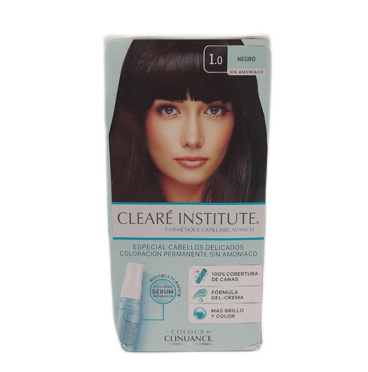 Colour Clinuance Haarfarbe Haarpflege 1 0 Schwarz dauerhaft intensive Farbkraft für empfind