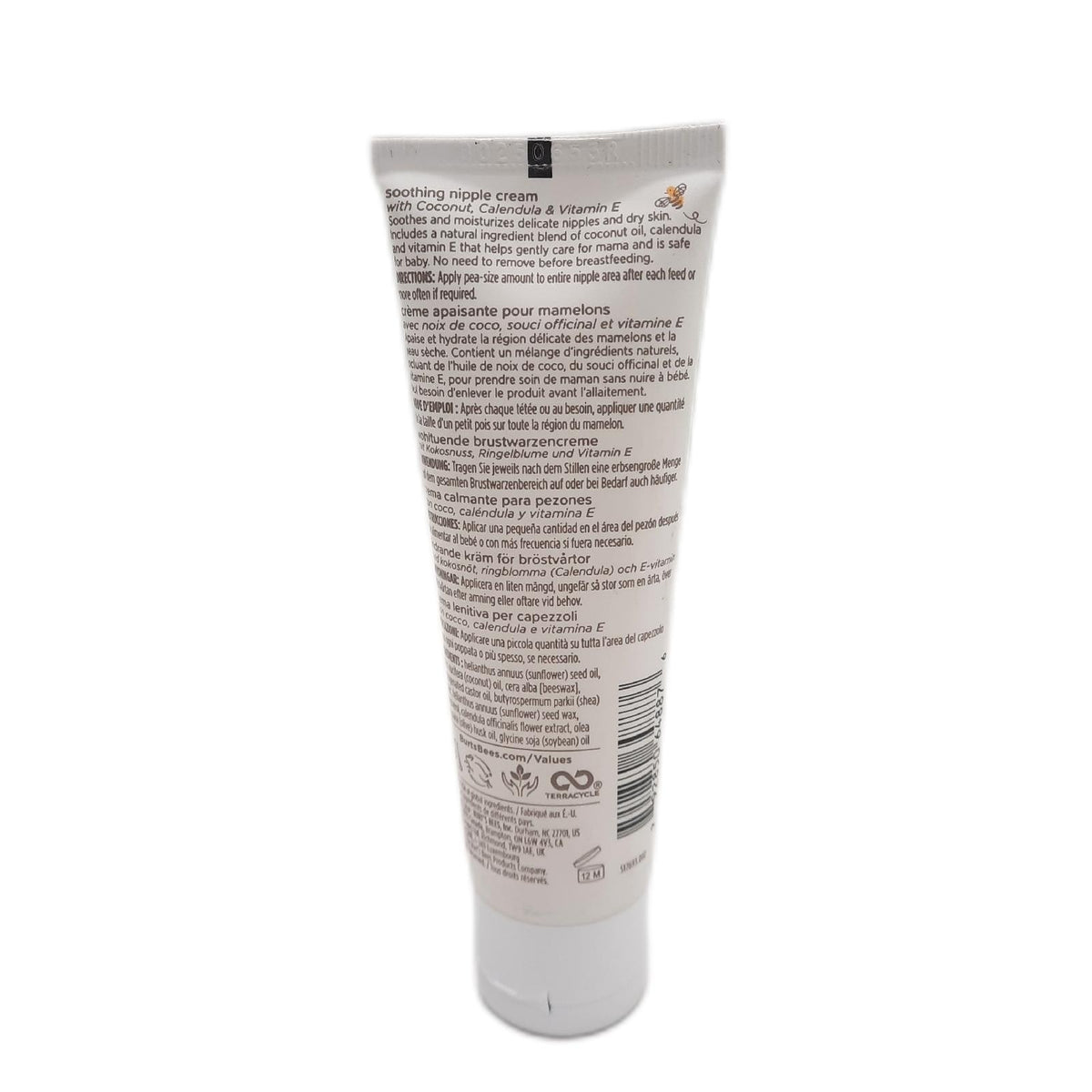 Burts Bees Brustwarzencreme Körperpflege Mama Beruhigende Creme Kokosnuss Calend