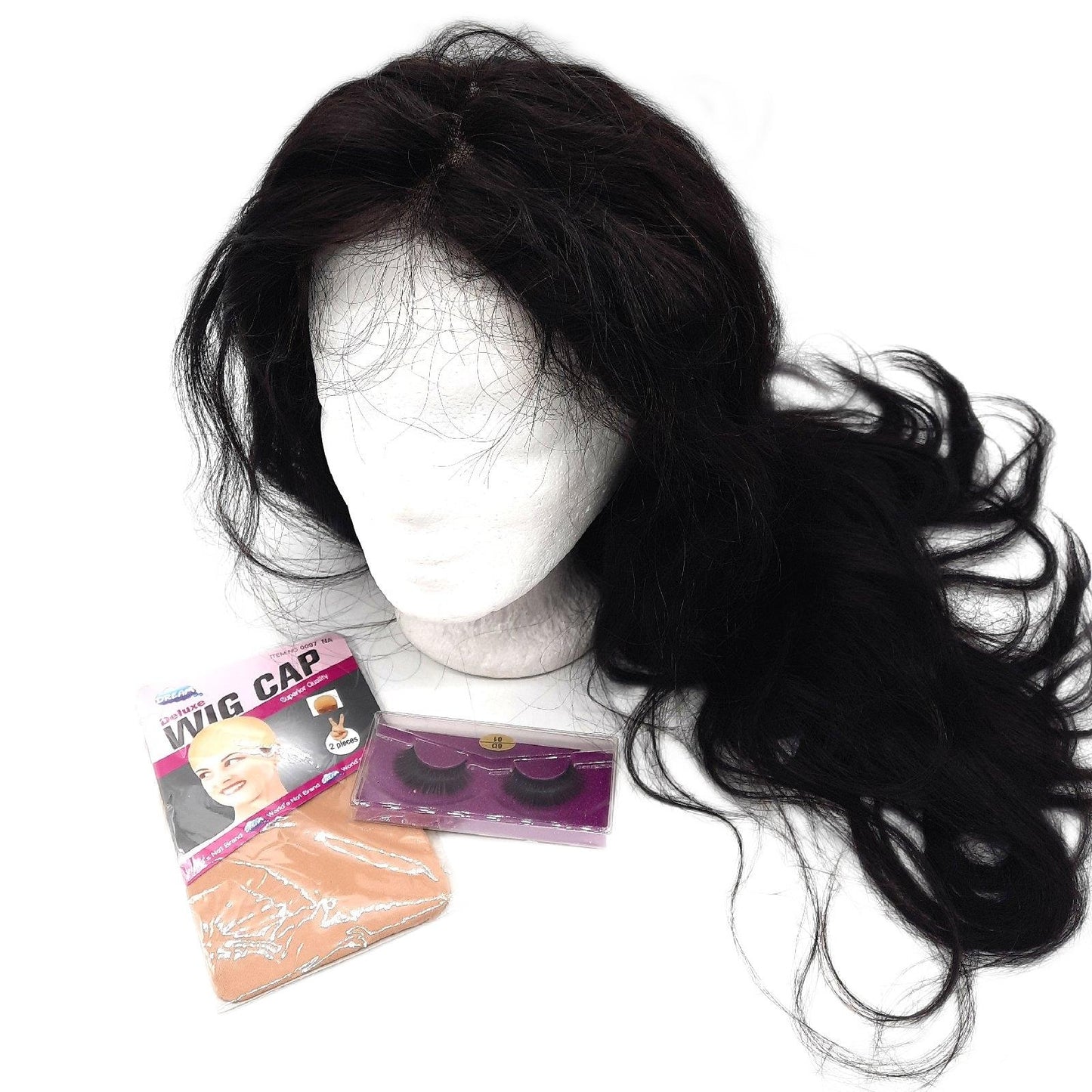 Tunfine Perücke Damen Haar Zubehör 13x4 La Front Glatt Brasilianisch Dicht