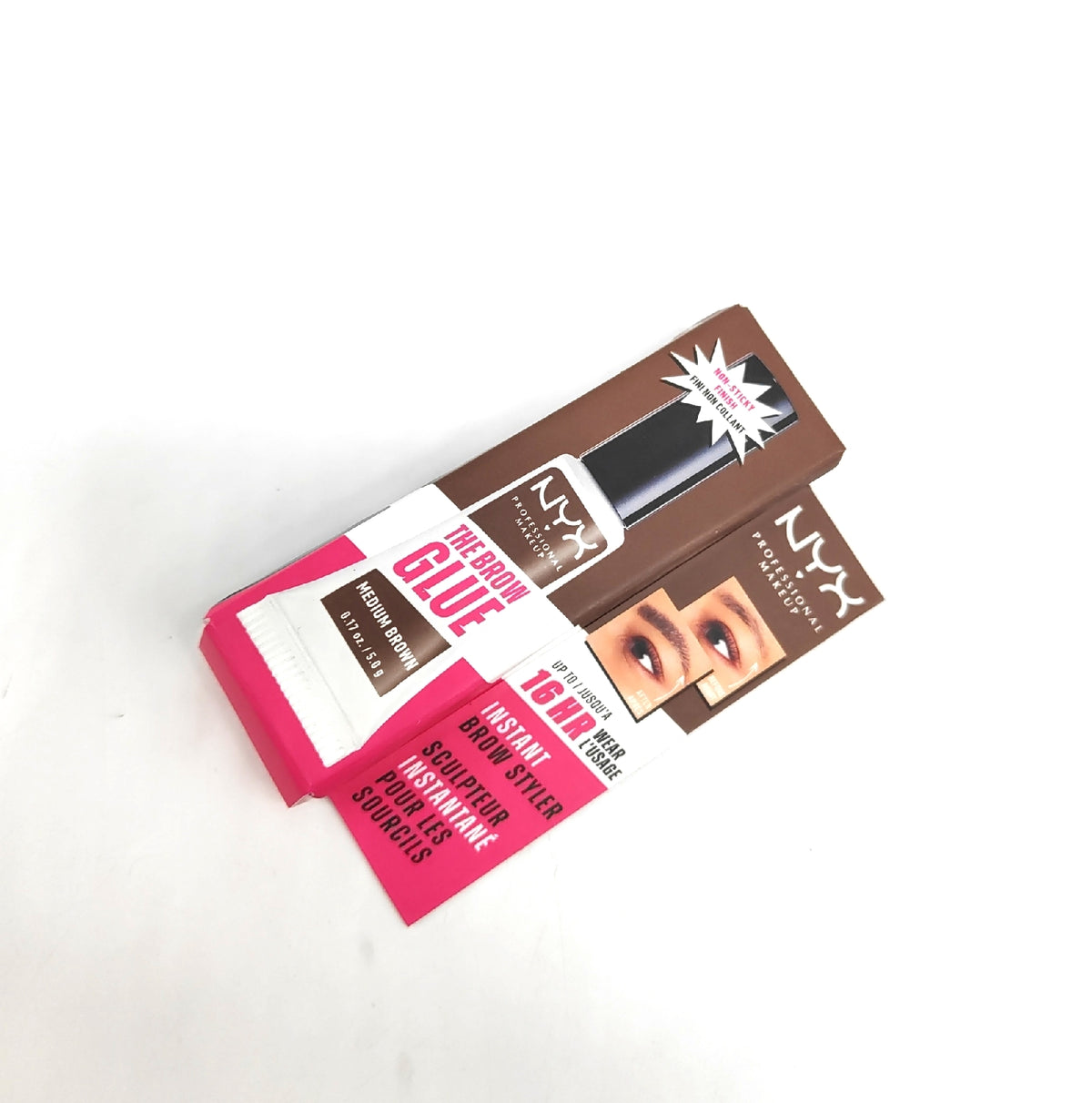 NYX Professional Makeup Brow Glue Augenbrauengel Medium Brown