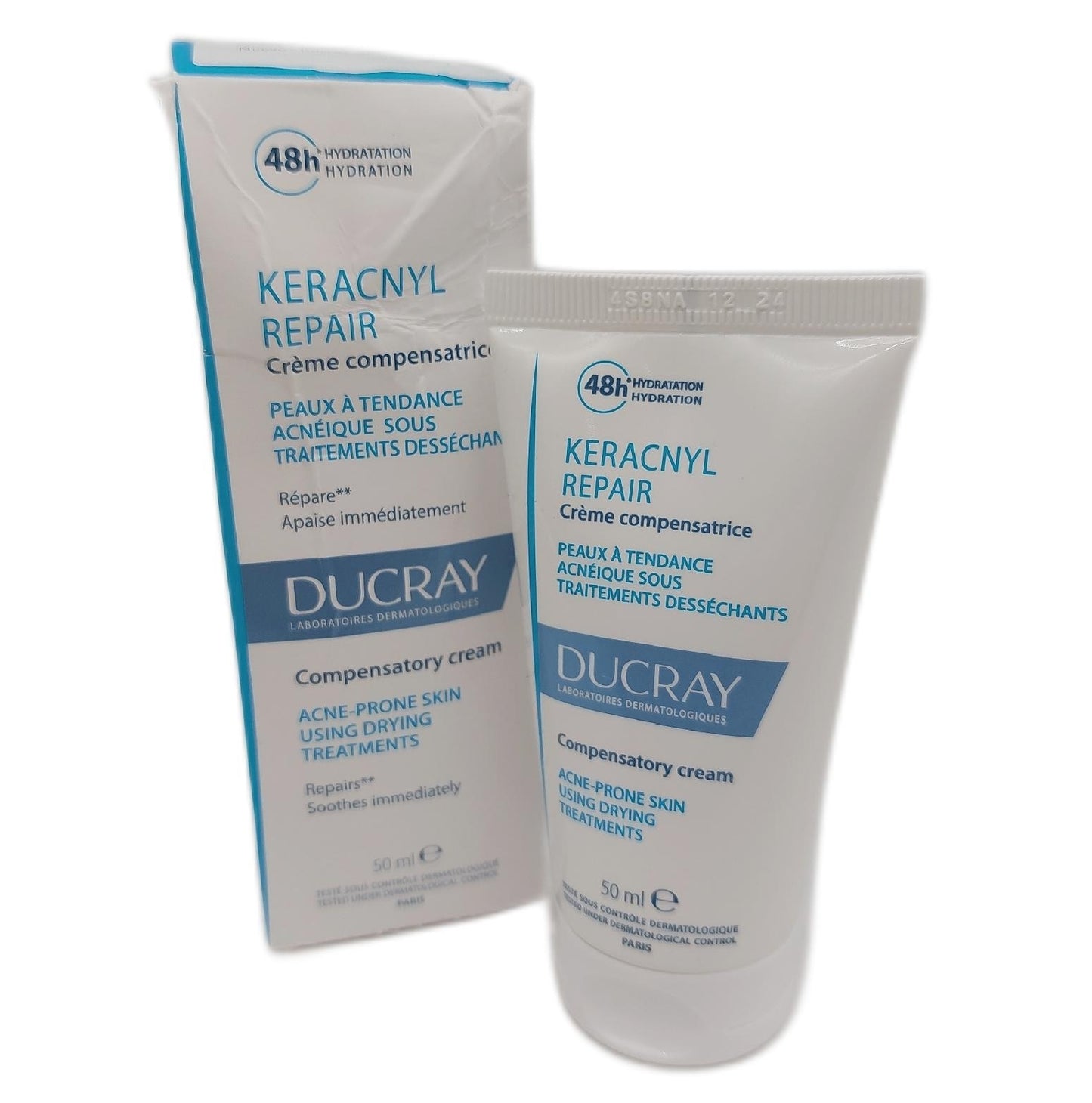 Ducray Creme Hautpflege Keracnyl Repair Nährstoffe intensiv pflegend für unreine