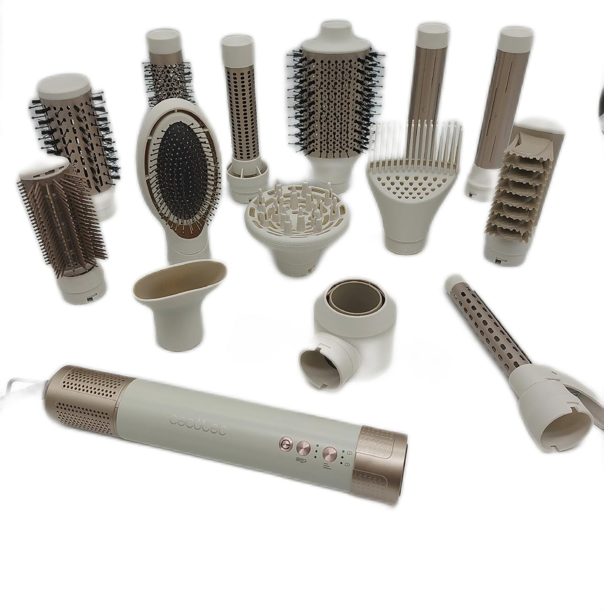 Cecotec Heissluftbuerste Haartrockner 14 Aufsaetze Def