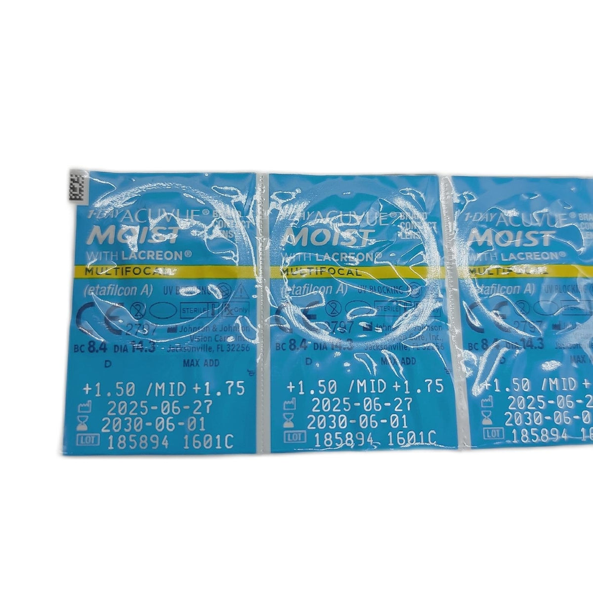 Acuvue Tageskontaktlinsen Kontaktlinsen Acuvue Moist Multifocal Sehkomfort und Prä