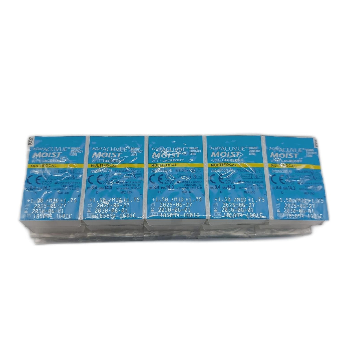 Acuvue Tageskontaktlinsen Kontaktlinsen Acuvue Moist Multifocal Sehkomfort und Prä