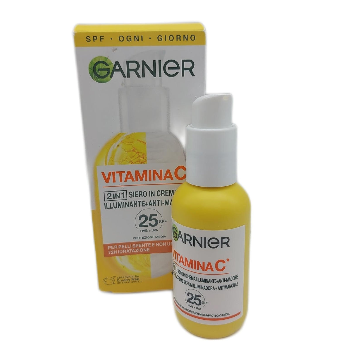 Garnier Vitamin C Creme Serum SkinActive 2 in 1 Vitamin C Serum und Creme (9,99)