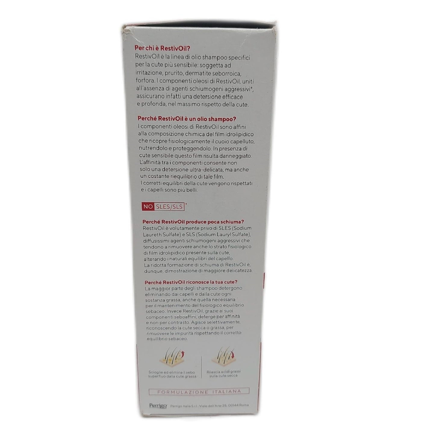 RestivOil Activplus Oil Kräftigendes Shampoo für physiologisches Haar mit Wirkung