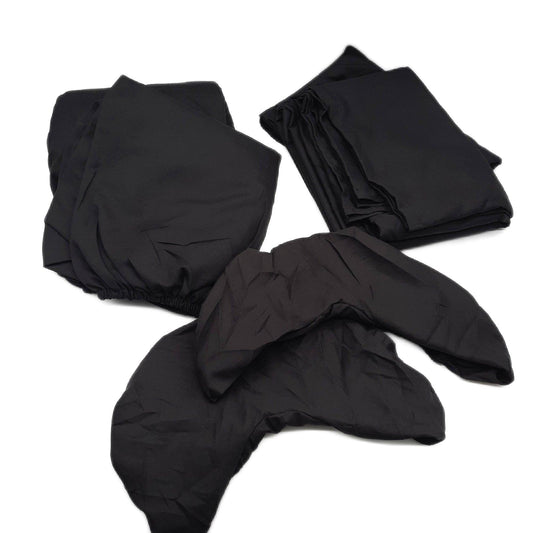 Mikrofaser Set Massageliegen Massagetische Premium Komfortpflege Set mit 6 hochwertigen