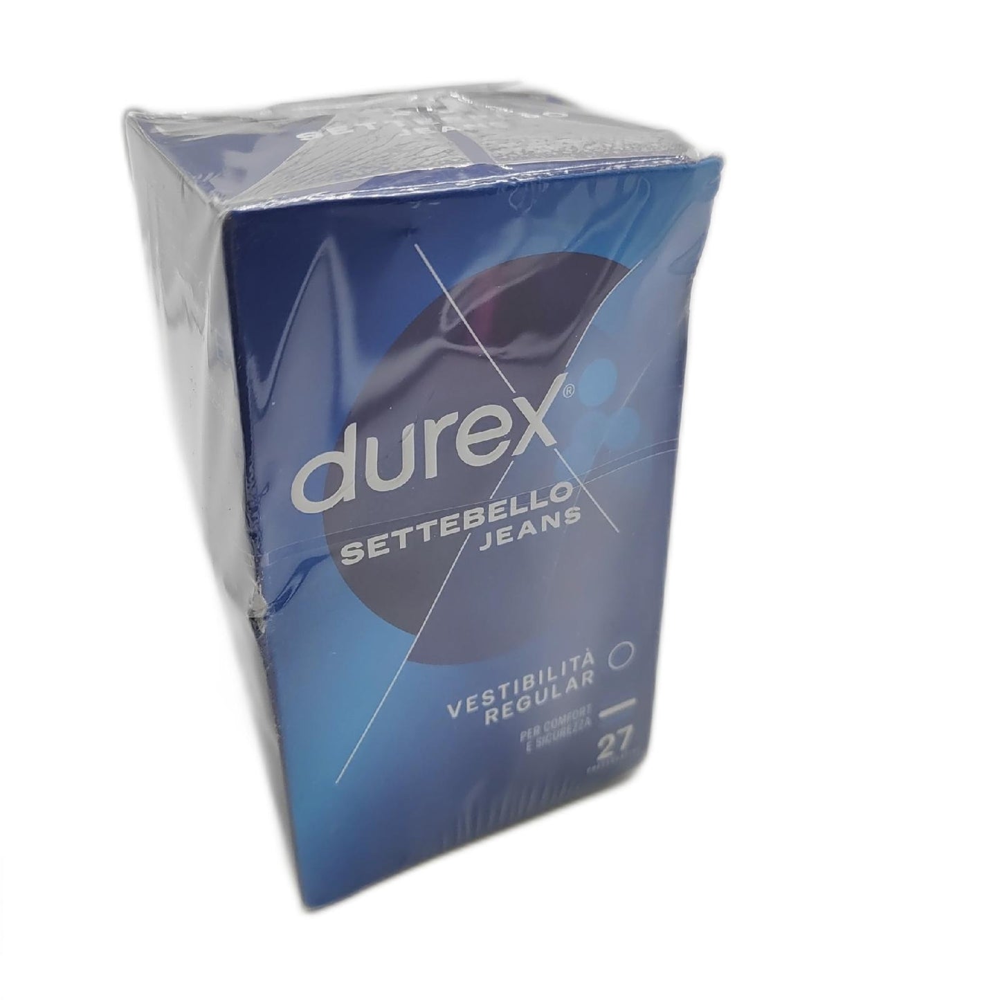 Durex Settebello Jeans Klassische Kondome Passform Regular 27 Family