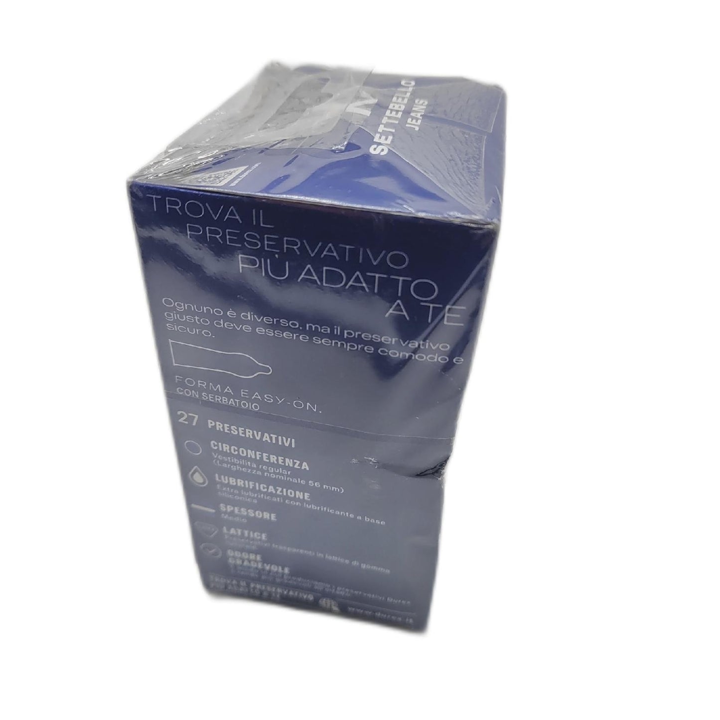 Durex Settebello Jeans Klassische Kondome Passform Regular 27 Family