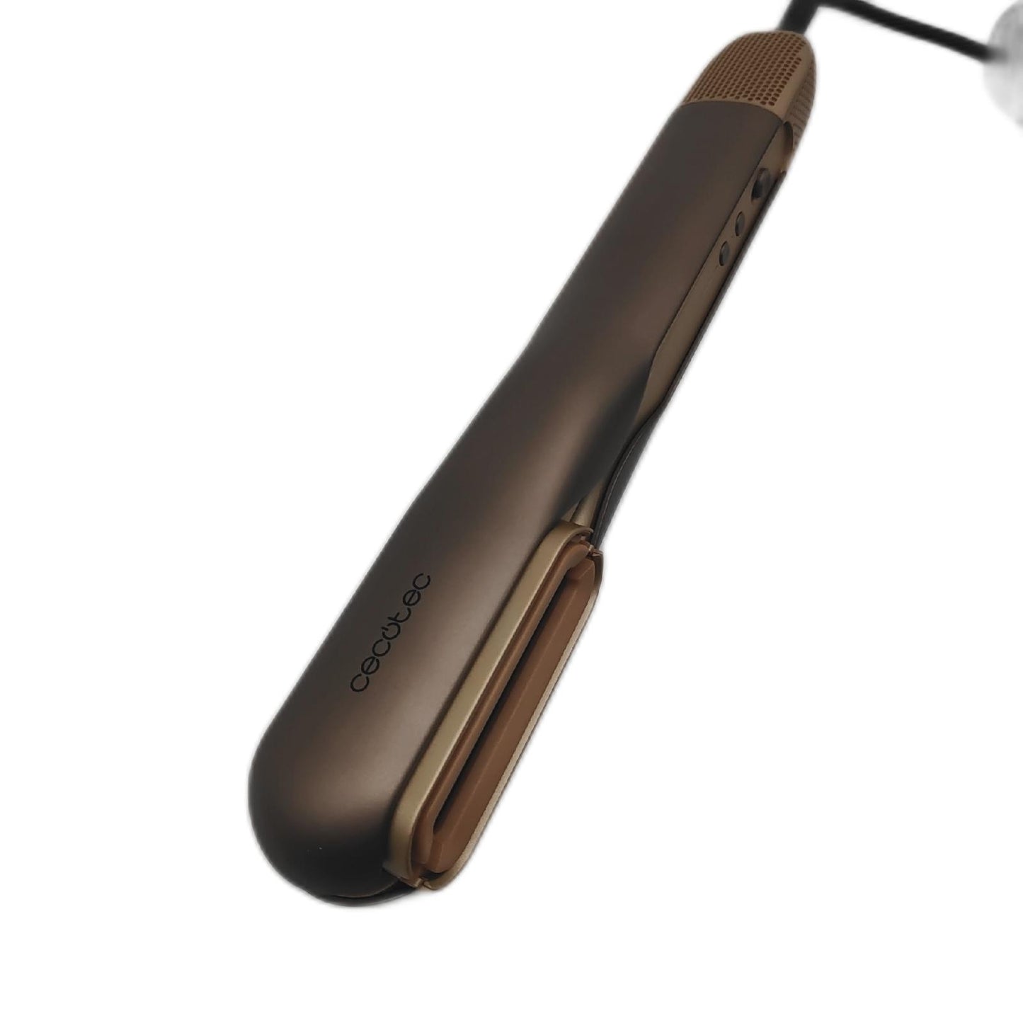 Cecotec Haarglätter mit Luftstrom AirLisse 2in1 ForceDry Champagne. 1120000 U/min