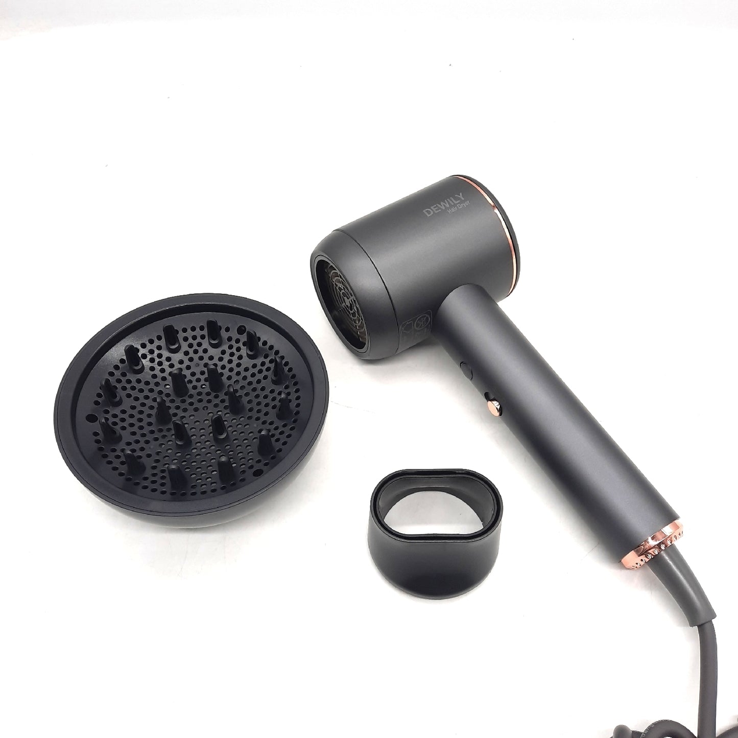 DEWILY Haartrockner Diffusor  1800 W Schnelltrocknender professioneller Hair