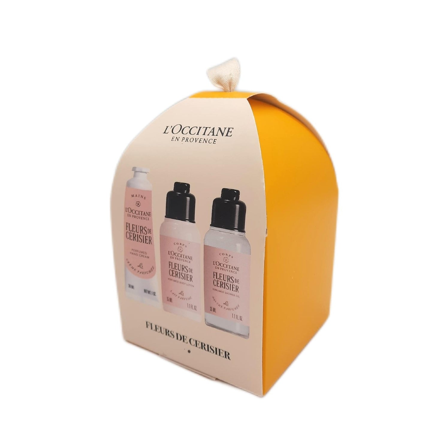 LOCCITANE Duschgel Set Körperpflege Weihnachten Kleines Haus Kirschblüten Pflege