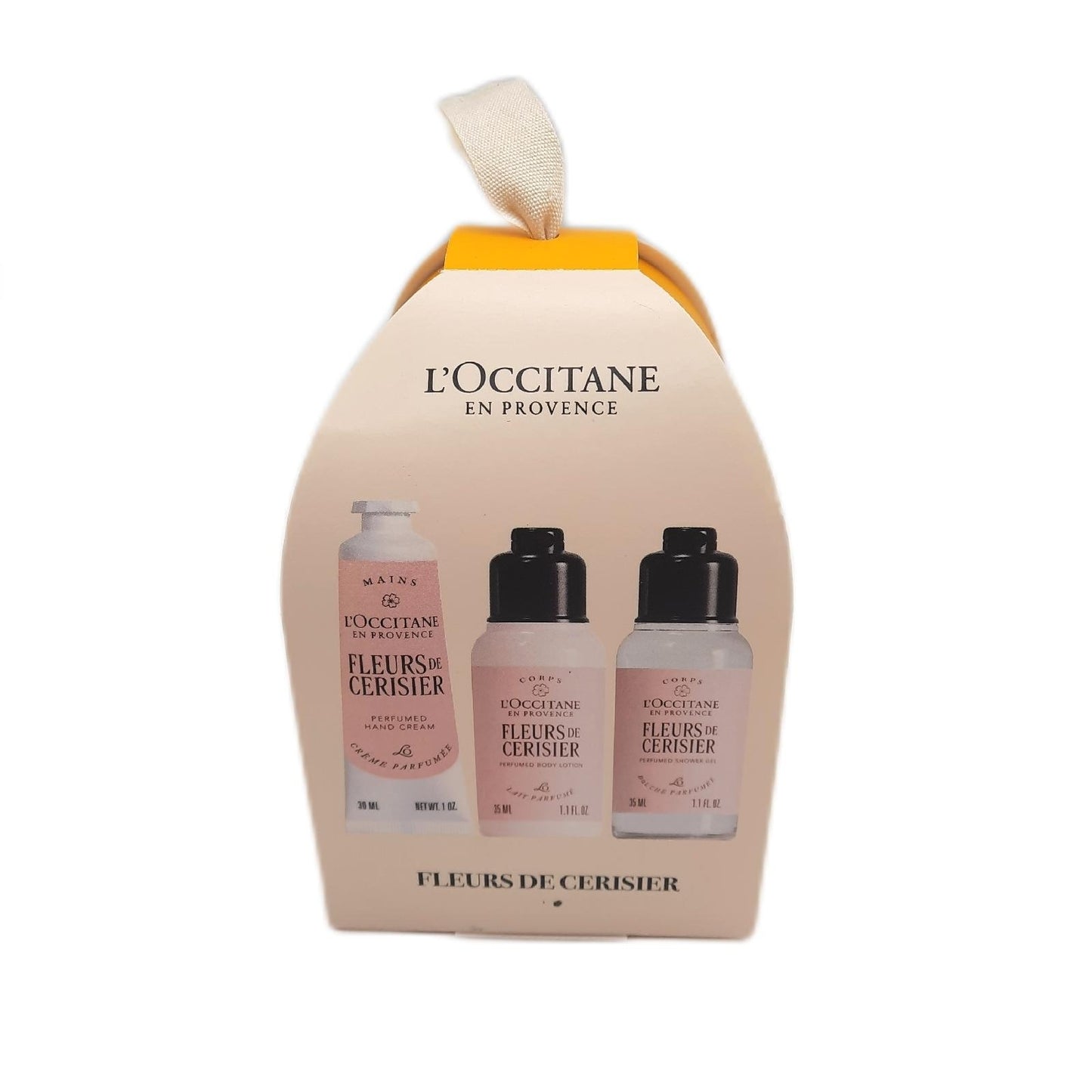 LOCCITANE Duschgel Set Körperpflege Weihnachten Kleines Haus Kirschblüten Pflege