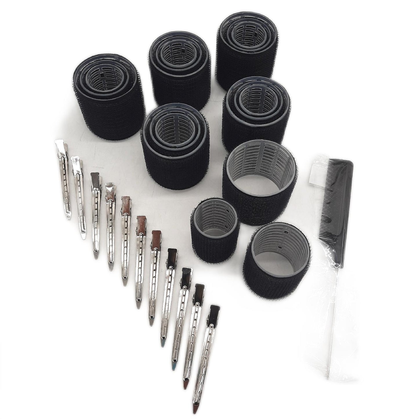 Romon 30-teiliges Lockenwickler-Set 18 Heizwickler Heatless Curl - Unvollständig
