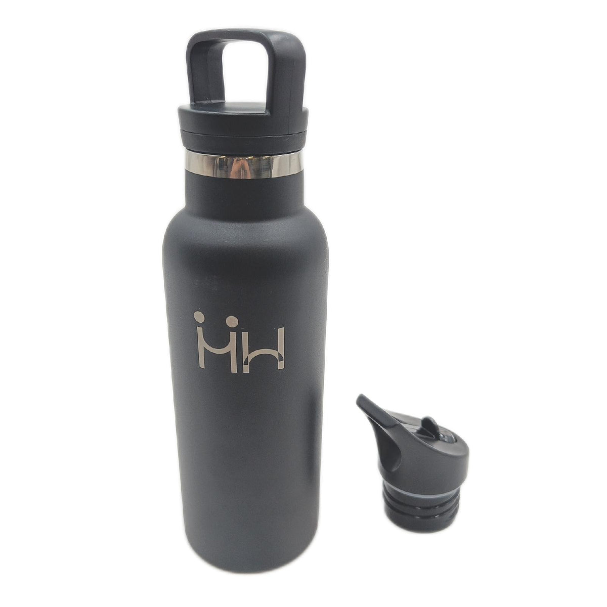 Grsta 500 ml Edelstahl Trinkflasche BPA frei Thermosflasche auslaufsicher doppelwandig Schule Büro