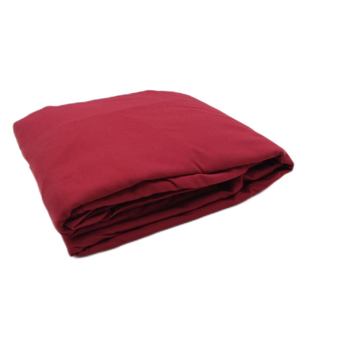 Utopia Bedding 3 teiliges Bettwäscheset 90x190 cm gebürstetes Bettlaken Set Burgunderrot