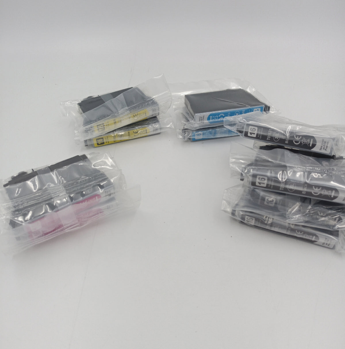 Jhaan 16XL Druckerpatronen Ersatz für Epson 16XL 10er Pack kompatibel Workforce WF2750 WF2760 WF2660 WF2650 WF2630 WF2540 WF2530 WF2010 WF2510