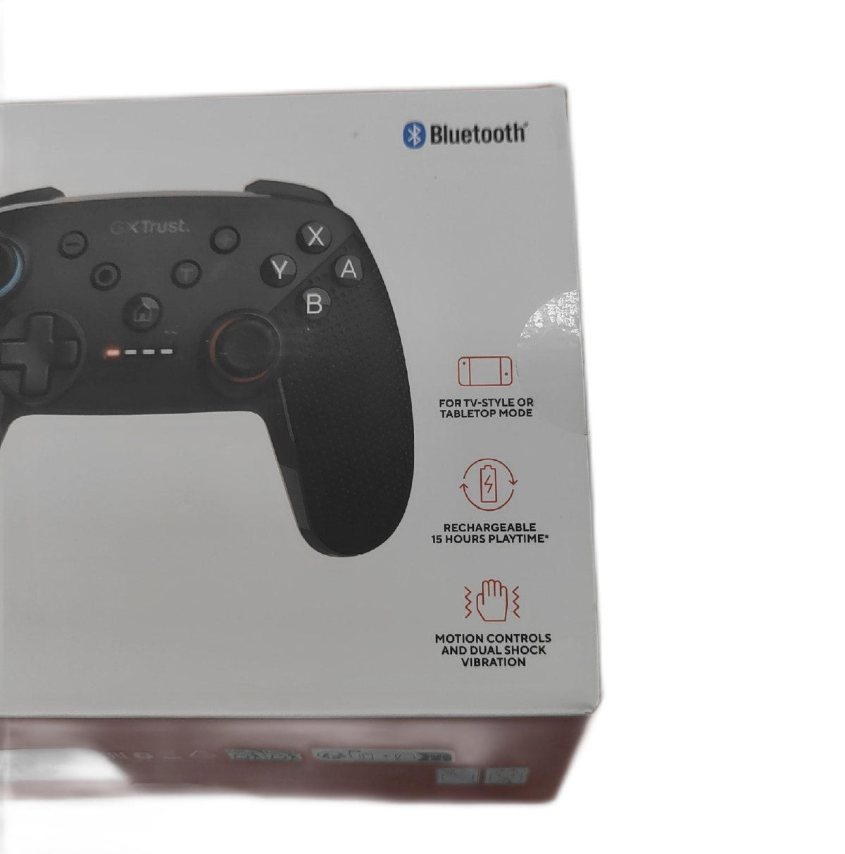 GXTrust 1246 Muta Kabelloser Bluetooth Controller Schwarz Nintendo Switch