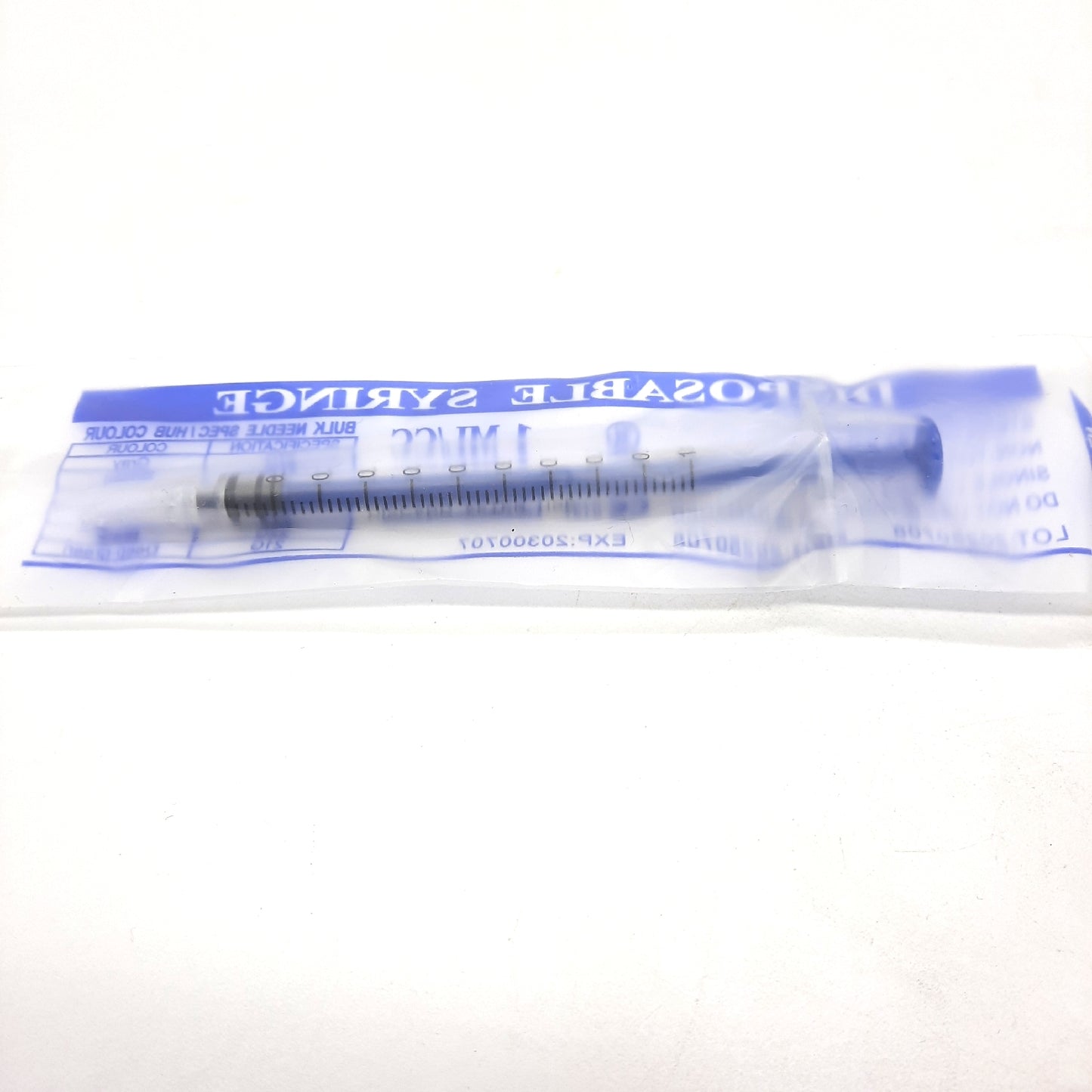 OFFCUP Spritzen Medizinbedarf Kolostrumspritze 1 ml Tierpflege 20 Stück