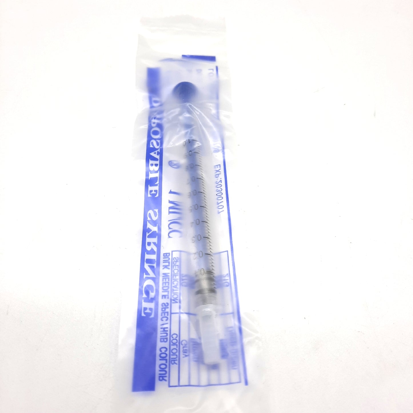 OFFCUP Spritzen Medizinbedarf Kolostrumspritze 1 ml Tierpflege 20 Stück
