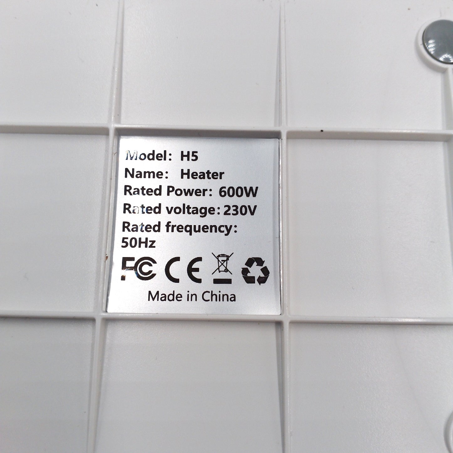onn Energiesparheizgeraet Heizung Elektrogeräte 5 Sekunden Temperatur Einstellbar Eff