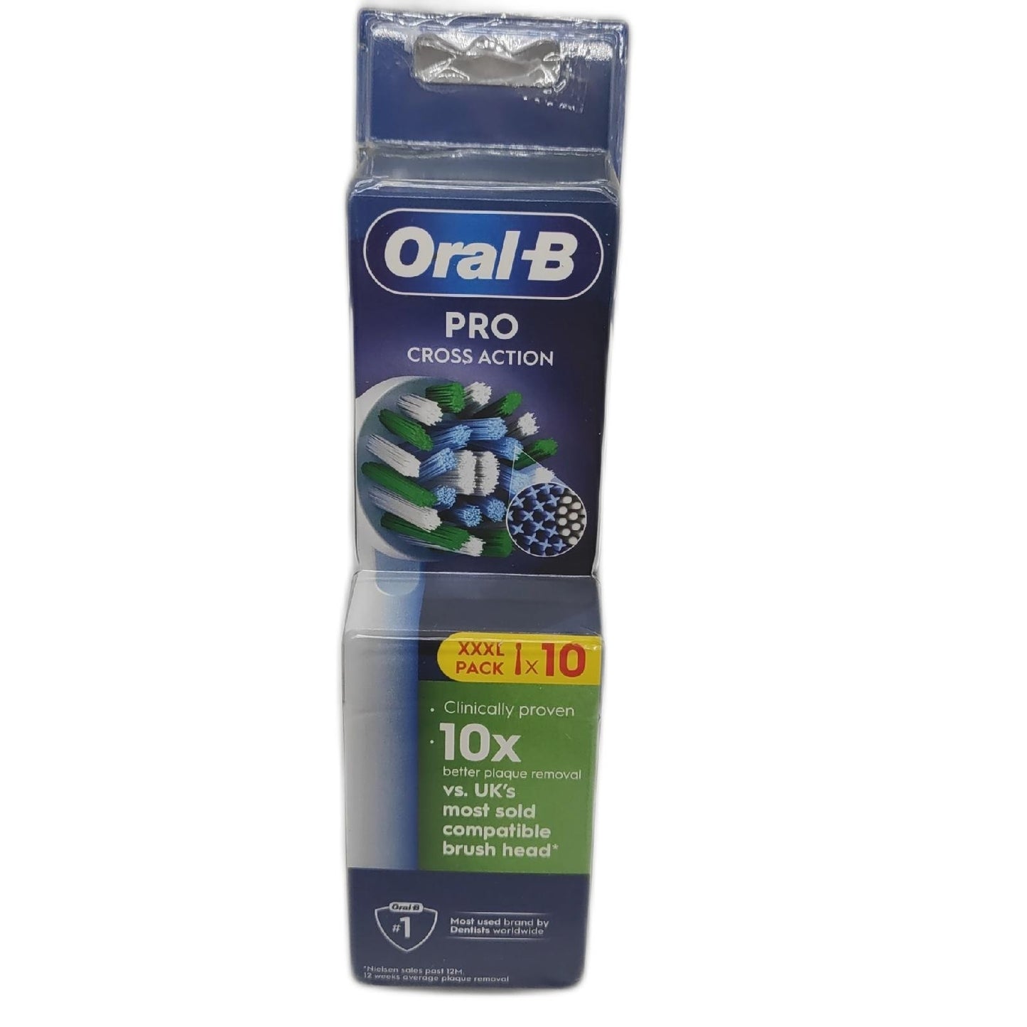 Oral B Zahnbürstenköpfe Mundpflege Pro CrossAction Ersatz für optimale Reinigung