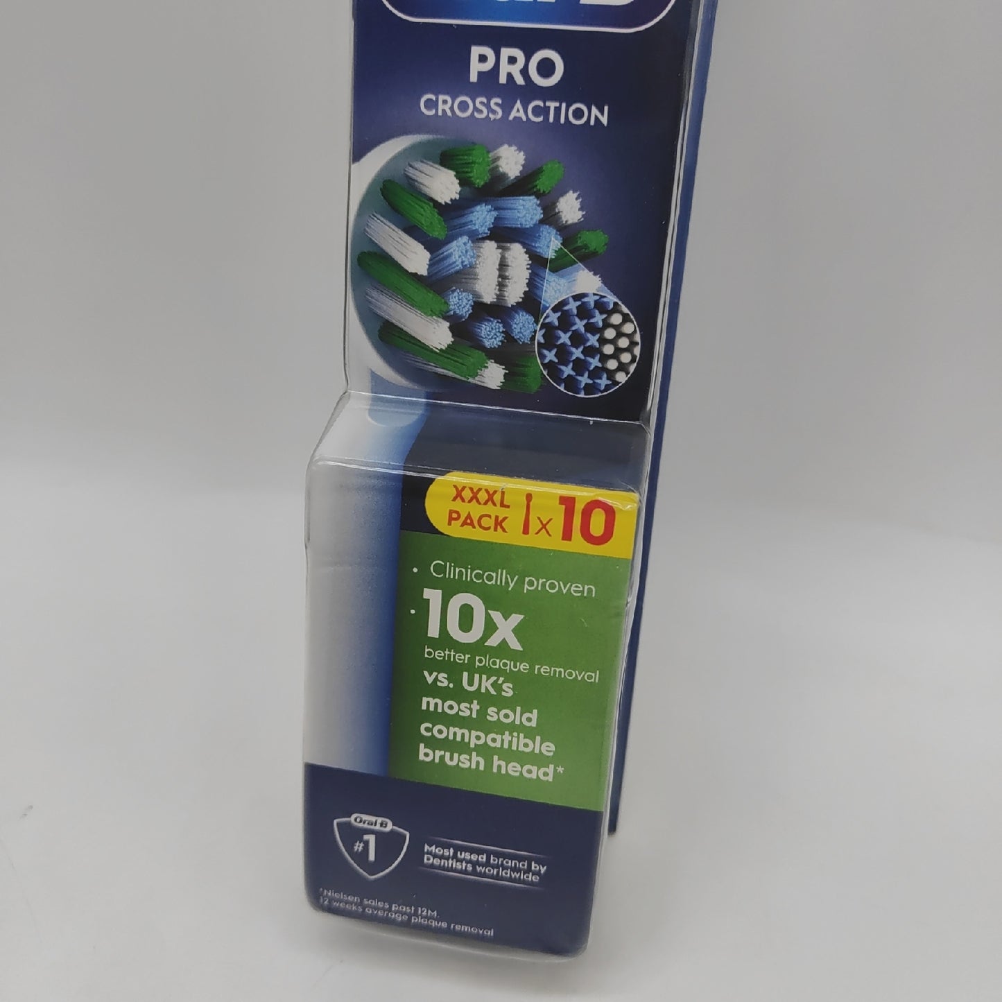 Oral B Zahnbürstenköpfe Mundpflege Pro CrossAction Ersatz für optimale Reinigung