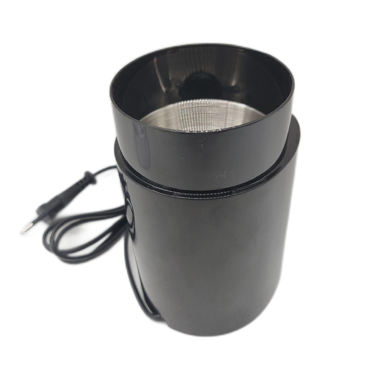 JOCCA Elektrische Kaffeemuehle 60g Edelstahlklingen Sprung Deckel