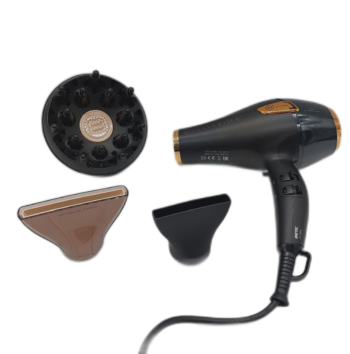 Imetec Haartrockner Haarpflege Bellissima My Pro Ceramic P5 3800 Schnell
