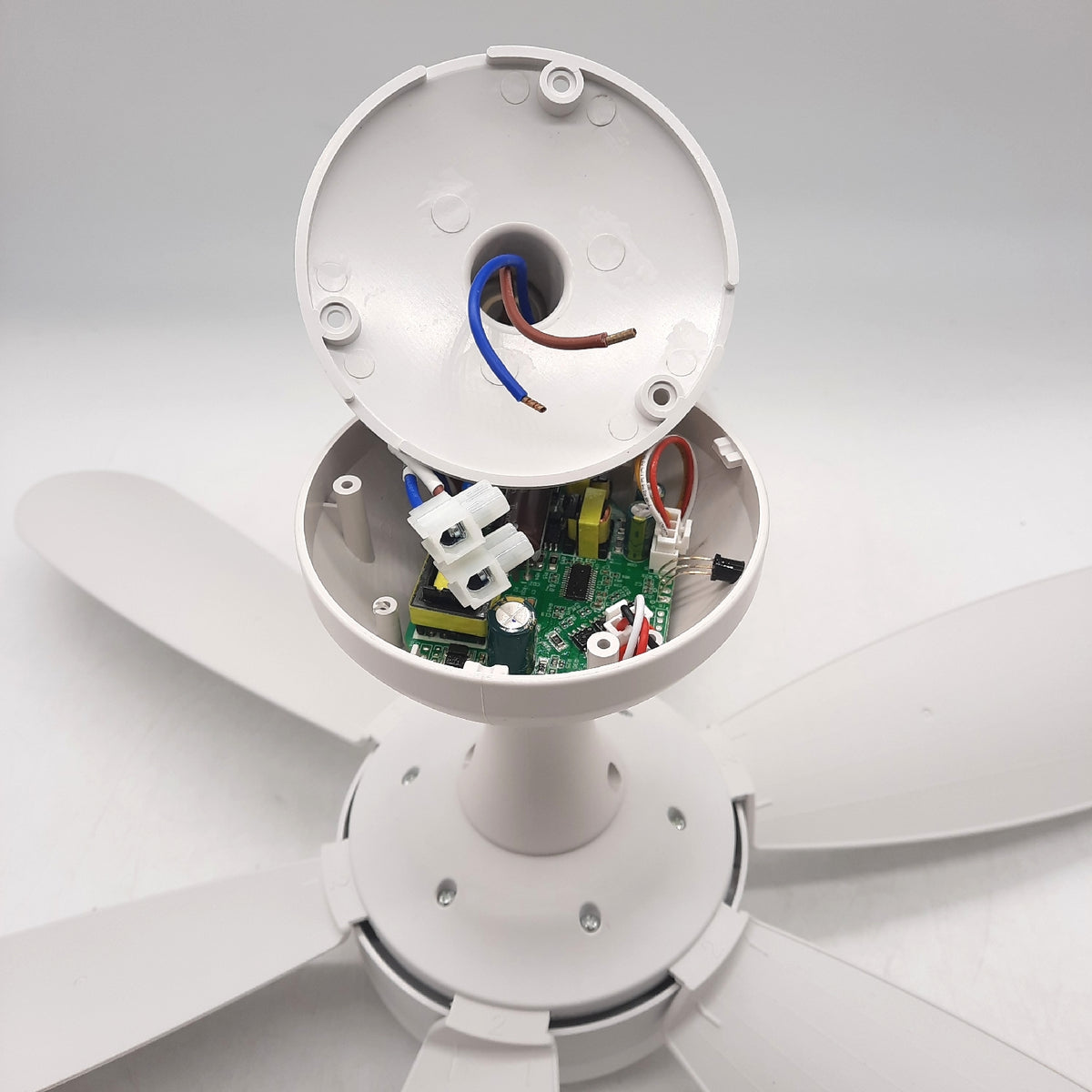 Ventilador de Casquillo con Luz LED Ventilador de Techo con Base E27 5  - Defekt