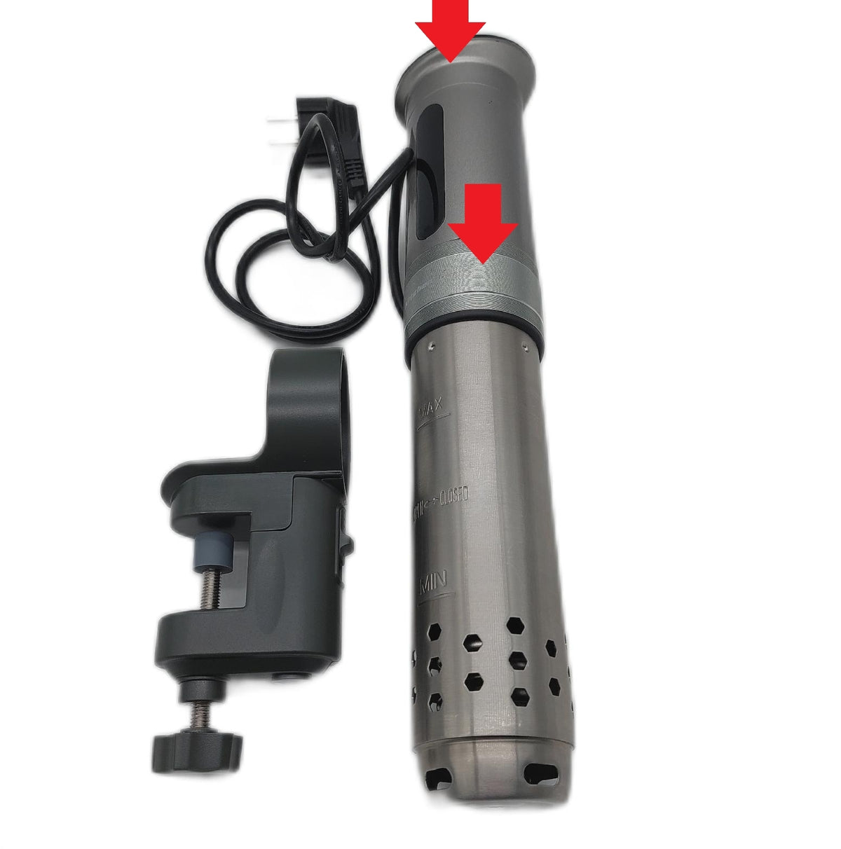 KitchenBoss Sous Vide Stick Garer 1100W WiFi App Steuerung IPX7 Wasserdicht LED Display Gebrauchsspuren
