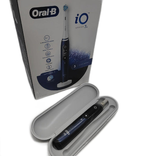 Oral B iO 7N Elektrische Zahnbürste Blau Defekt Akkuleistung