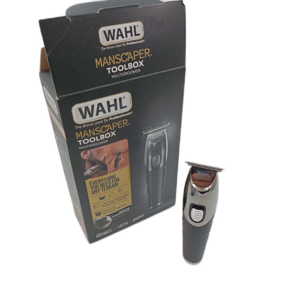 Wahl Manscaper Toolbox Multigroomer 4 Abwaschbare Aufsaetze Ohne
