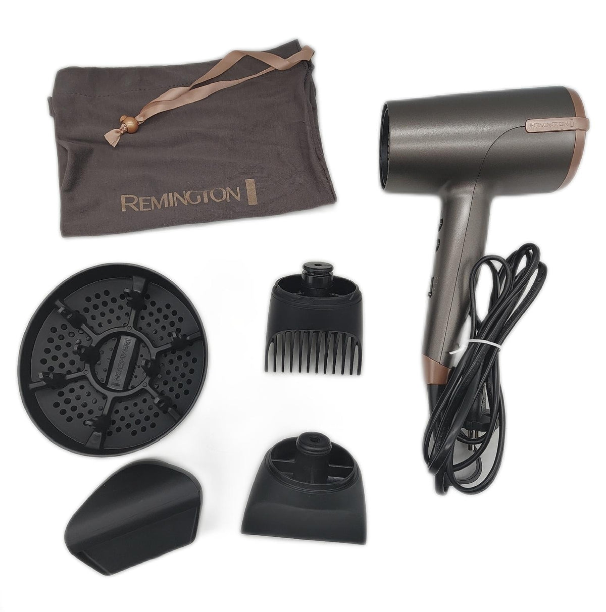 Remington Haartrockner Haarpflege leistungsstarker Luftstrom schnelles Trocknen Ionen