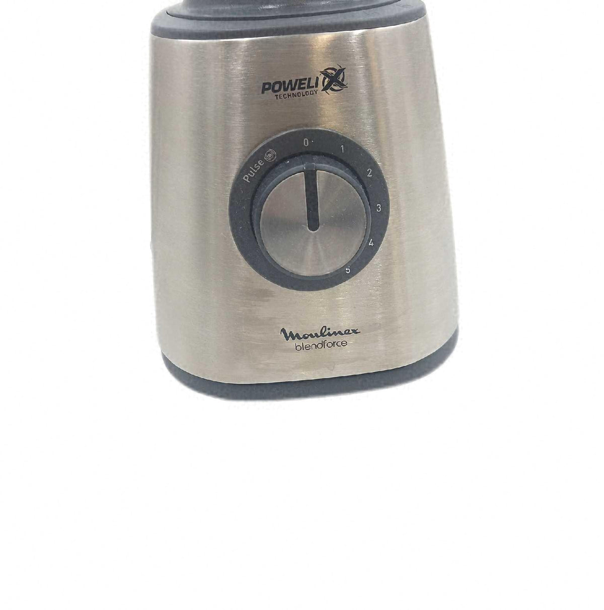 Moulinex Standmixer Blendforce Basis Metall Edelstahl 800 W 5 Blender Mixer mit Glasbruch