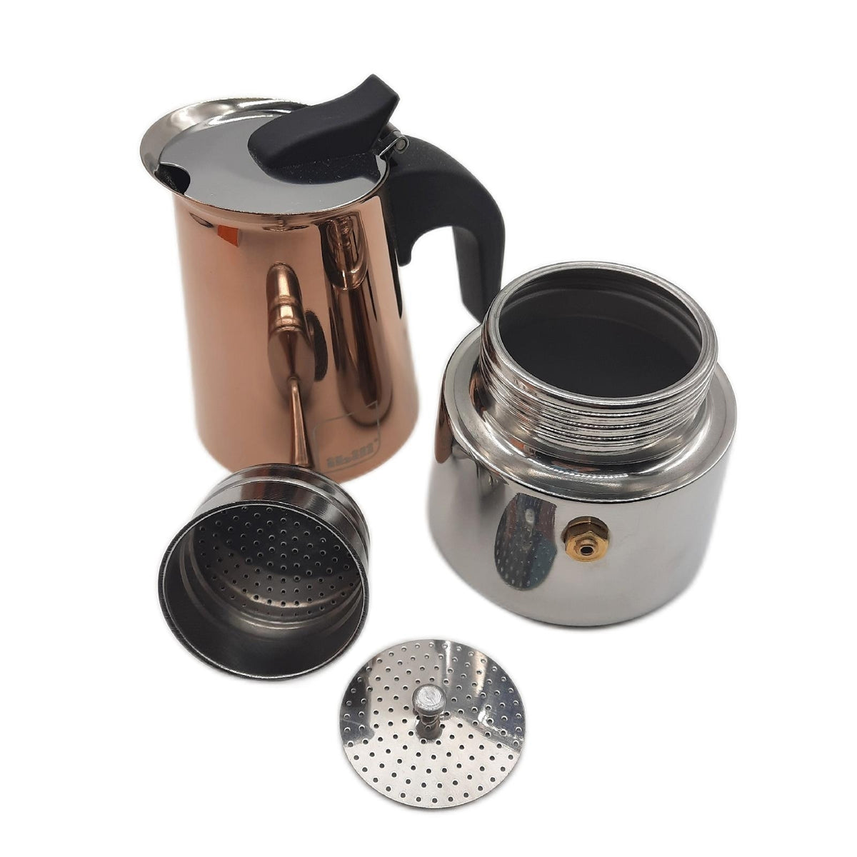 Ibili Espressomaschine Kaffeemaschine Kaffeegeräte Moca Cupra Indukt