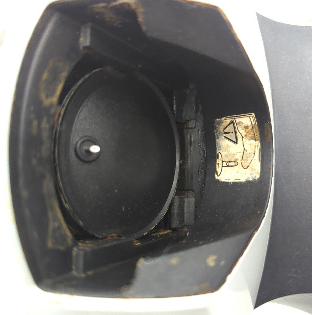 Krups Nescafe Kaffeekapselmaschine Mini Me KP123B gebraucht starke Gebrauchsspuren