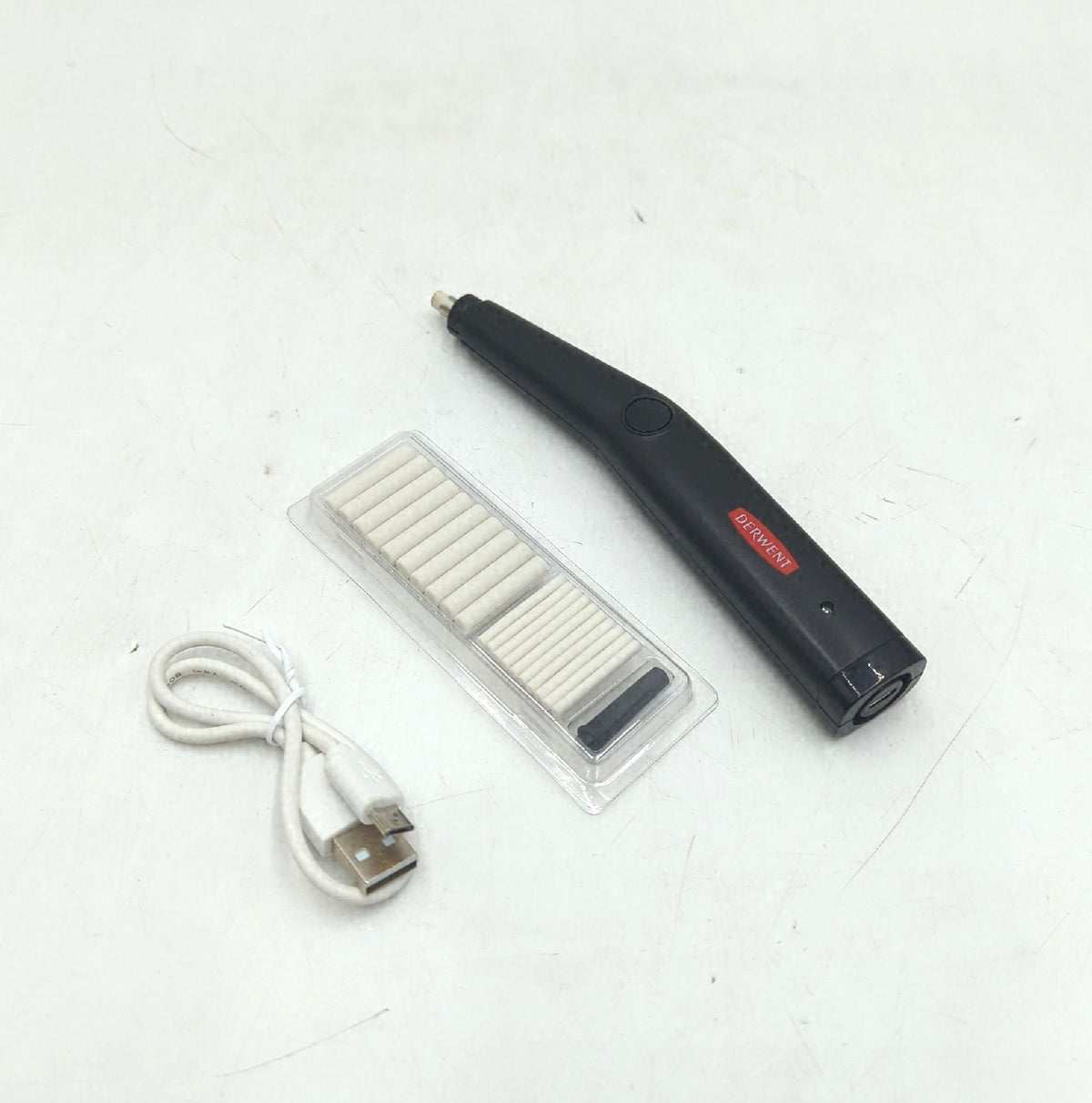 Derwent USB Wiederaufladbarer Radierer Ideal für Präzises Radieren Kunst und Erwachsene